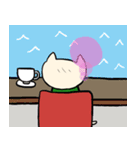 ヘアピンねこハート編クリスマス（個別スタンプ：9）