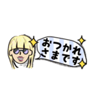 大人POP♡省スペース（個別スタンプ：14）