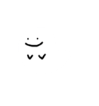 おばけのしろちゃん（個別スタンプ：1）