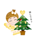 MAIちゃんのクリスマス（個別スタンプ：4）