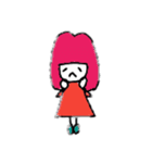 おんなのこ2（個別スタンプ：4）