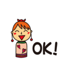 ゆみこけし（個別スタンプ：2）