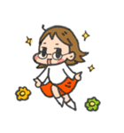 メガネ子さん（個別スタンプ：3）