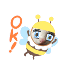 フェレットのかわいい顔（個別スタンプ：6）