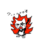 Rockな猫（個別スタンプ：4）