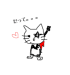 Rockな猫（個別スタンプ：6）