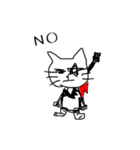 Rockな猫（個別スタンプ：10）