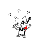 Rockな猫（個別スタンプ：17）