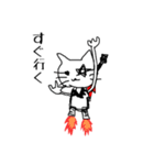 Rockな猫（個別スタンプ：25）