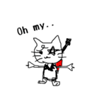 Rockな猫（個別スタンプ：26）