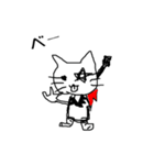 Rockな猫（個別スタンプ：32）