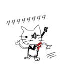 Rockな猫（個別スタンプ：37）