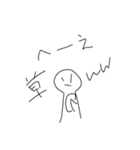 (  ^o^)＜ꐕ ヒト（個別スタンプ：5）
