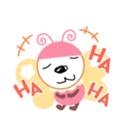 笑顔のないクマさん（個別スタンプ：1）