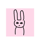 可愛いうさたんとひつじと女（個別スタンプ：21）