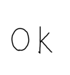 分字スタンプ（個別スタンプ：3）
