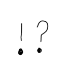 分字スタンプ（個別スタンプ：6）