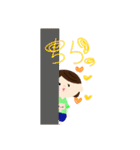 まめ＆らきおすたんぷ（個別スタンプ：17）