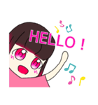 フルーツティー チェリー（個別スタンプ：9）