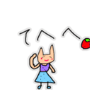 娘が描いたネコ（個別スタンプ：15）