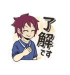 「応援ことば」手話言語（個別スタンプ：1）