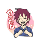 「応援ことば」手話言語（個別スタンプ：8）