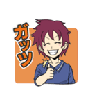 「応援ことば」手話言語（個別スタンプ：18）
