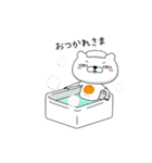 おしゃTくま【005】（個別スタンプ：1）