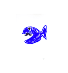 クジラくんうるさすギル物語（個別スタンプ：15）