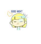 @Bobbed Hair Girl！（個別スタンプ：2）