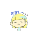 @Bobbed Hair Girl！（個別スタンプ：22）