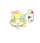 @Bobbed Hair Girl！（個別スタンプ：23）