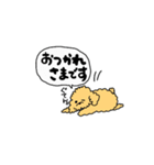 愛犬のまなざし（個別スタンプ：4）