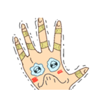 Mr. Hand メッセージスタンプ（個別スタンプ：21）