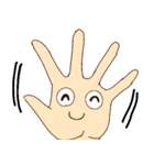 Mr. Hand メッセージスタンプ（個別スタンプ：24）