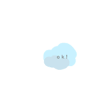 simple paint pastel（個別スタンプ：5）