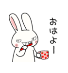 シシシうさぎ version 1（個別スタンプ：8）