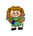 ゆかいな美容師（個別スタンプ：1）