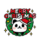 ぶなんなパンダ／クリスマス＆お正月（個別スタンプ：5）