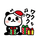 ぶなんなパンダ／クリスマス＆お正月（個別スタンプ：14）