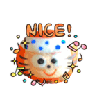可愛い日常のあいさつ（個別スタンプ：4）