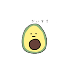 無表情アボカドちゃんのスタンプ（個別スタンプ：9）