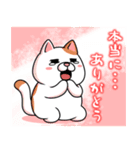 太っちょ猫【感謝編】（個別スタンプ：3）