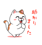 太っちょ猫【感謝編】（個別スタンプ：5）