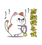 太っちょ猫【感謝編】（個別スタンプ：34）