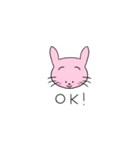 うさ猫ちゃん（個別スタンプ：3）