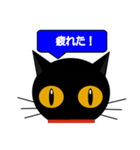 black cat tete 日常会話編 2（個別スタンプ：15）