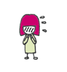 おんなのこ1.3（個別スタンプ：3）