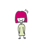 おんなのこ1.3（個別スタンプ：4）
