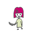 おんなのこ1.3（個別スタンプ：5）